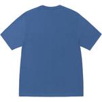 Футболка с разрезом Stussy, синий - фото 5