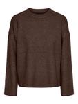 Свитер PIECES PCAna, темно-коричневый - фото