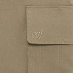 Брюки-карго Off-White Emblem Drill, Бежевый/Бежевый - фото 3