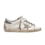 Кроссовки Golden Goose Wmns Superstar White Silver, белый - фото