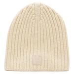 Вязаная шапка бини Acne Studios, бежевый - фото