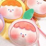 Lanisi Розовый плюшевый кулон Face Squeeze Dolls - фото 4