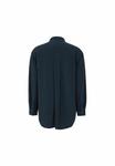 Блуза Soft Rebels Button-down blouse, Total Eclipse/Dark Blue - фото 5