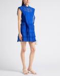 Мини-платье Alberta Ferretti, синий - фото 3