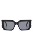 Off-White Eyewear logo-plaque солнцезащитные очки, черный - фото