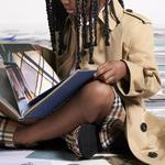 Юбка детская Burberry, хаки - фото 4