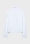 Блуза Stradivarius Button-down blouse, White - фото 7