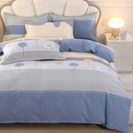 LUOLAI HOME Постельное белье, 4 предмета, пододеяльник 220x240 см - фото 2