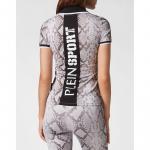 Поло питон Plein Sport, цвет grau - фото 2