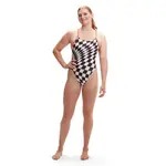 Купальник Speedo Allover Digital Tie-Back, белый - фото 6