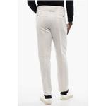 Брюки-чинос IDENTITY из льна Corneliani, White - фото 4