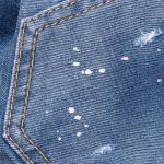 Джинсы Logo Plaque High-Rise Cropped DSQUARED 2, синий - фото 9