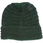 Шапочка-Бини с полосками Coal, Dark Green/Black - фото