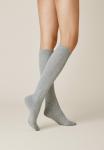 Носки KUNERT Knee high socks, Lichtgrau/Grey - фото