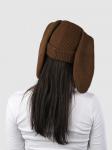 Шапка A.LAB Bunny Beanie, brown - фото 3