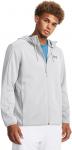 Толстовка Under Armour mens Essential Swacket, (011) Mod Gray/Pitch Gray - фото