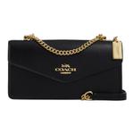 Кожаный конверт Клэр COACH, basic set (bag+dust bag) - фото