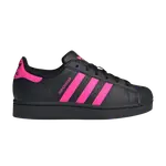 Кроссовки Adidas Superstar 2 J, Core Black Lucid Pink - фото
