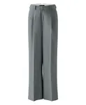 Широкие брюки Oui, серый - фото