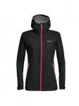 Куртка софтшелл Salewa Regenjacke Aqua 3.0 ptx Hardshell, черный - фото