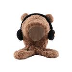 Плюшевая кукла Headphone Bear высотой 32 см Abay - фото
