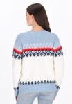 Джемпер usha Jumper, Offwhite Multicolor/Off-White - фото 3