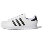 Adidas Superstar Spikeless White Black Adidas Originals, White/No. 1 Black/Gold - фото