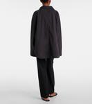 Куртка из хлопковой смеси Toteme, черный - фото 3