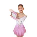 HEAD Платье для фигурного катания Custom, девичье, синее, с длинным рукавом, размер XXS - фото 2