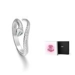 AKAK Серебряное кольцо Unisex Silver White - фото 3