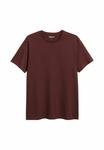 Футболка Kappahl Basic T-shirt, Wine Red/Dark Red - фото 3