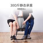 Fantasy Кресло-качалка из ротанга h model, синее - фото 5