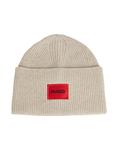 Шапка Hugo Boss, бежевый - фото