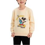 Детский свитшот Disney, Guitar Mickey-Ecru - фото 9