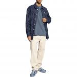 Свободная рубашка weave KENZO, синий - фото 6