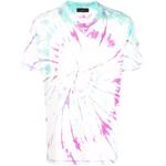 Футболка с логотипом AMIRI, розовая - фото