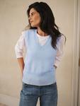 Топ Vee Pure Cashmere NRBY, Soft Blue - фото
