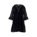 Efisto Короткое платье в черном цвете DEVOTION TWINS - фото 3