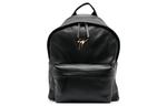 Giuseppe Zanotti Кожаный рюкзак мужской черный - фото
