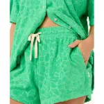 Шорты Rip Curl Las Dalias Terry, зеленый - фото 4