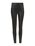 Кожаные штаны AllSaints Skinny Leggings CORA, черный - фото