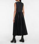 Плиссированное платье миди Jil Sander - фото 3