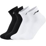 Средние носки унисекс набор из 3 пар LINING, белый - фото