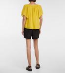 Блузка из хлопчатобумажной ткани Ashlyn Velvet, Jolt - фото 3