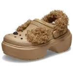 Сабо женские Crocs, коричневый - фото 3