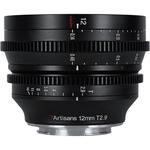 Кинообъектив 7Artisans 12mm T2.9 Vision Cine Lens (MFT Mount) C703B - фото