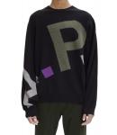 Свитер с логотипом APC, черный - фото 3