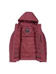 Стеганая куртка ягодного цвета cmp - фото 3