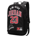 Jordan Полиэстеровый рюкзак унисекс черный - фото 4