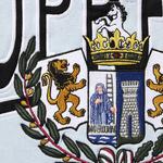 Пуловер Supreme Crest Appliqué Half Zip Pullover, Light Blue - фото 2